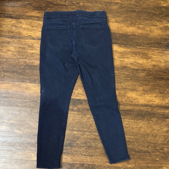 Old Navy Super Skinny Mid-Rise Jeans Dark Blue - Picture 2 of 8